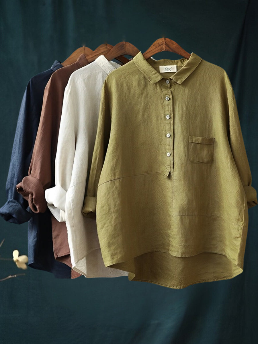 GILDA - ELEGANT LONG-SLEEVE SHIRT