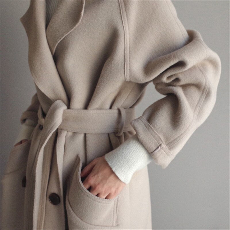 Milda Elegant Long Coat