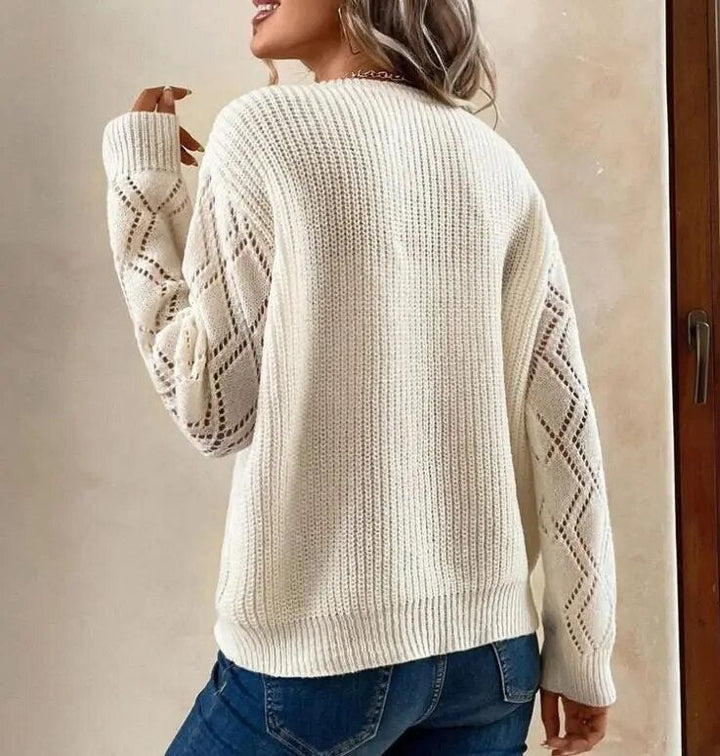 Viola Trendy V-neck Sweater